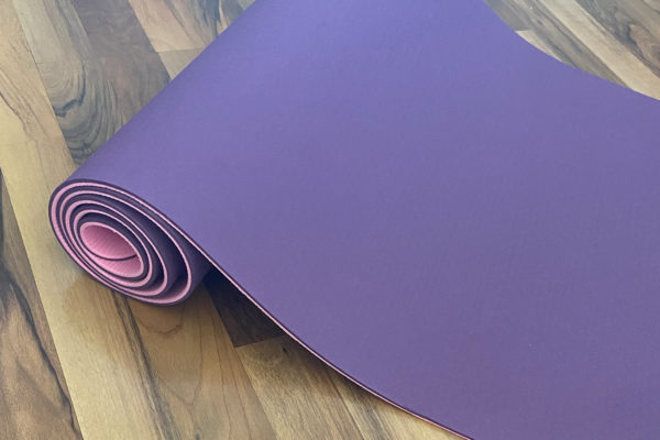 rolled purple mat 2